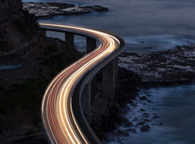 Traffic On Bridge