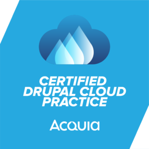 acquia practice certified partner badge