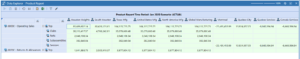 Completed Cube View Report