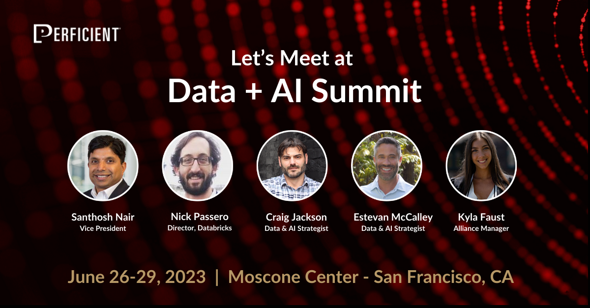 Lets Meet at Data + AI Summit! / Blogs / Perficient