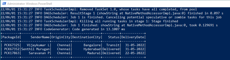 Dataframe