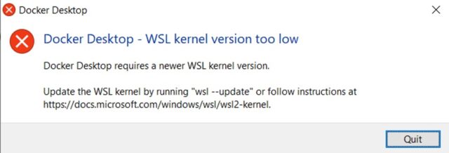 Docker Wsl
