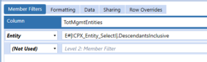 Dynamic Product Report Cube View With Parameter