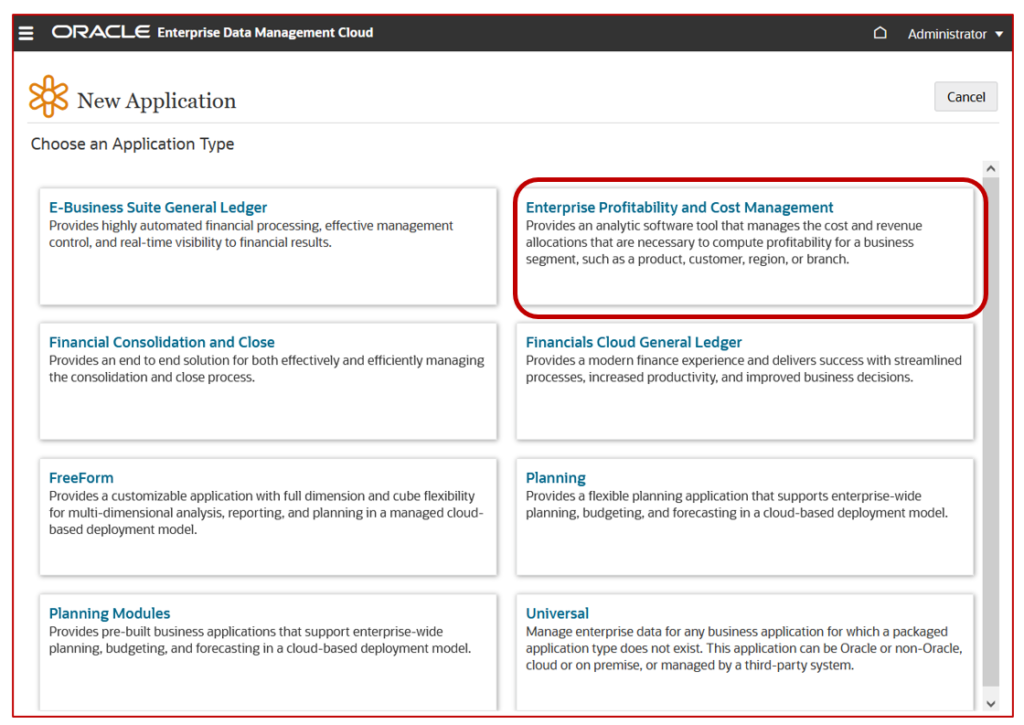 Oracle EDM Expands to Enterprise Profitability and Cost Management