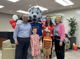 Elliott And Family With Louie