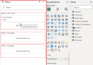 Filters In Filter Pane