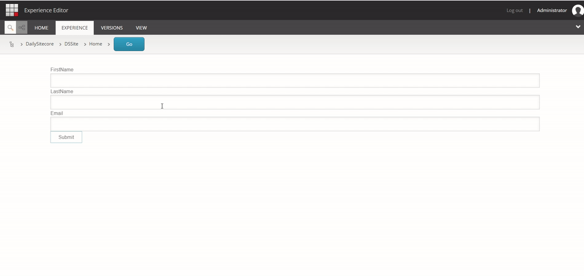 Form Submission And Result Verification