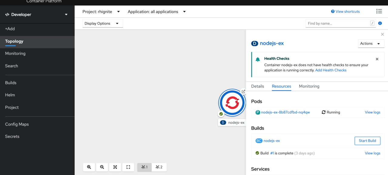 Using Health Checks in Red Hat OpenShift 4.5 / Blogs / Perficient