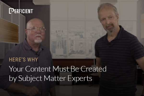 Mark Traphagen and Eric Enge on Your Content Must Be Created by Subject Matter Experts