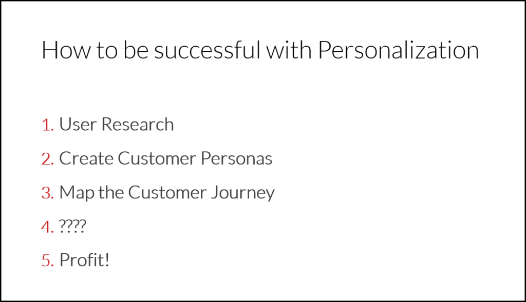 How To Do Personalization