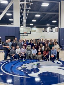 Perficient employees at the Minnesota Lynx Practice Facility 