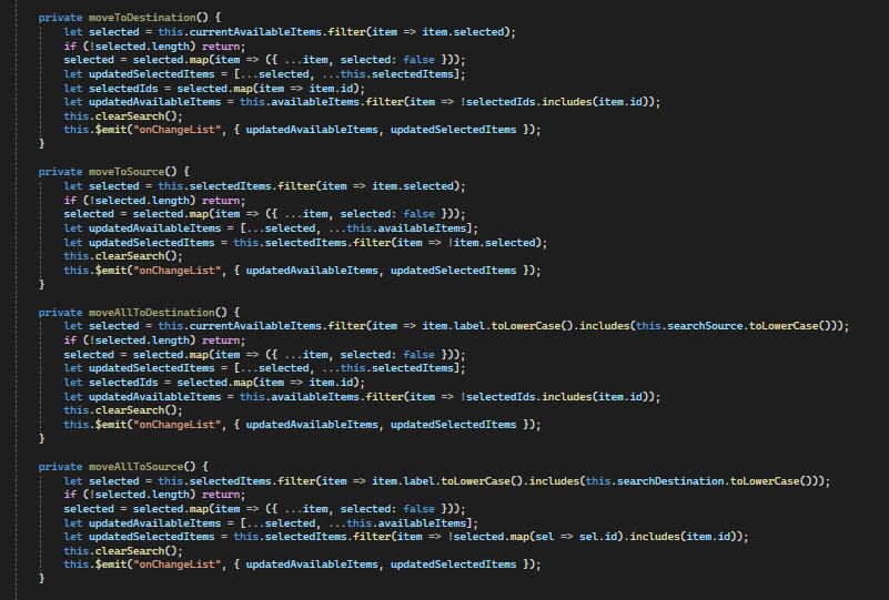 Implementing Move Logic