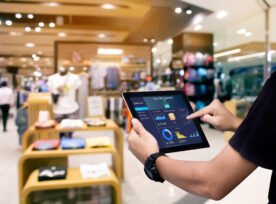 Smart Store Management Systems Concept