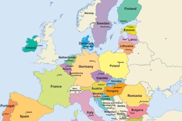 Map Of Eu