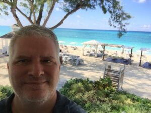 Michael Enjoying The Beach