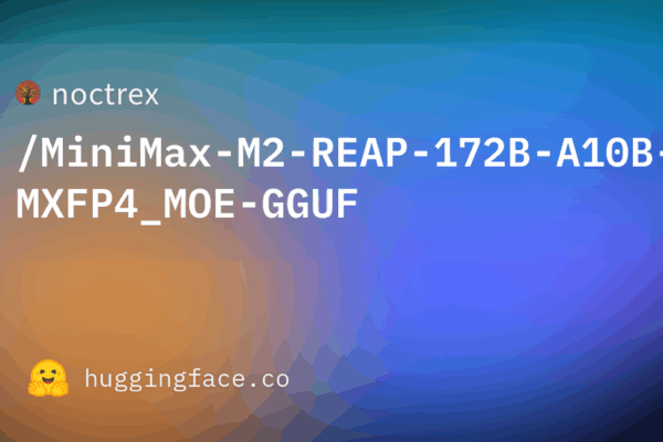 Minimax M2 Reap 172b A10b Mxfp4 Moe Gguf