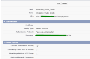 Named Credential