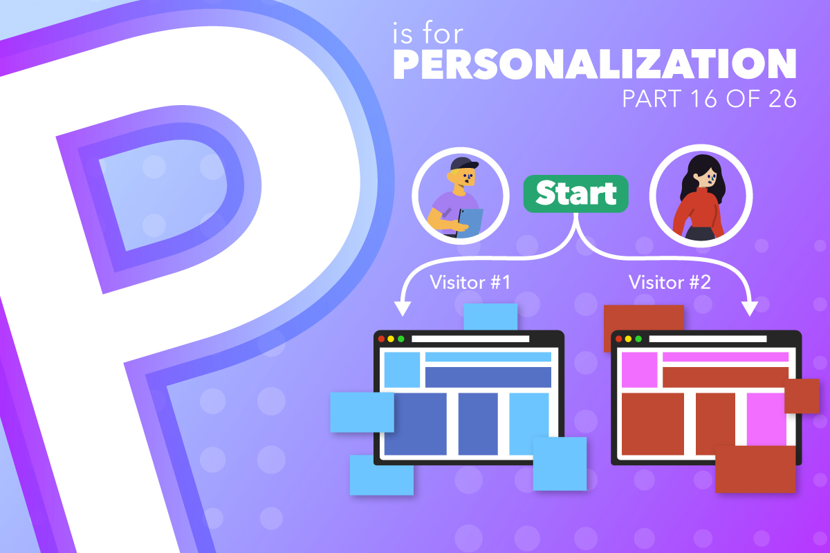 P Is For Personalization