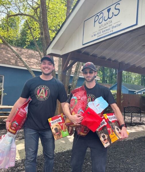 PAWS for a Cause Our Colleagues Give Back to an Atlanta Animal Shelter