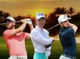 Team Perficient - Matthew Wolff, Morgan Pressel, and Abraham Ancer