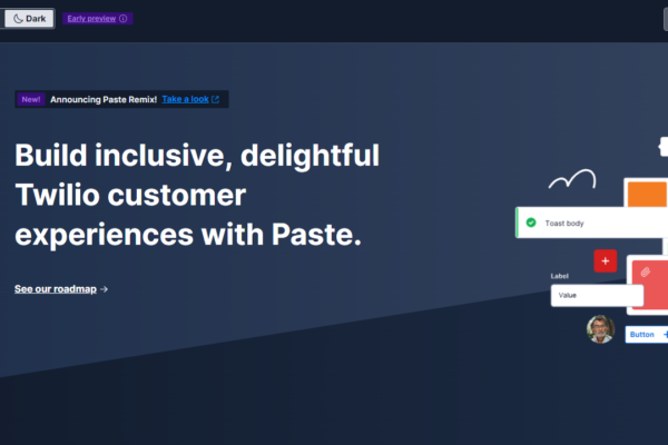 Twilio Paste design system