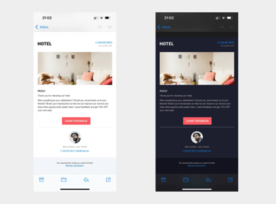 Light and dark email modes