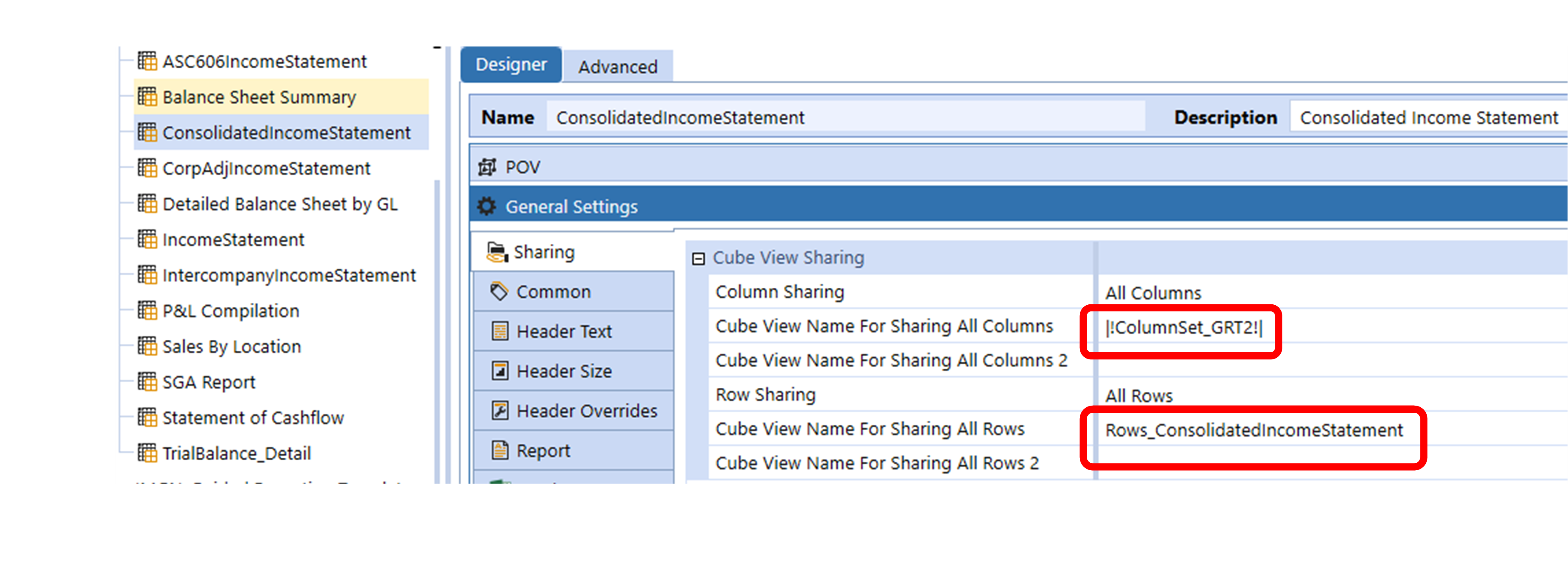 Variable Setup