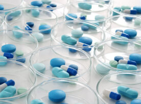 Pills In Petri Dishes