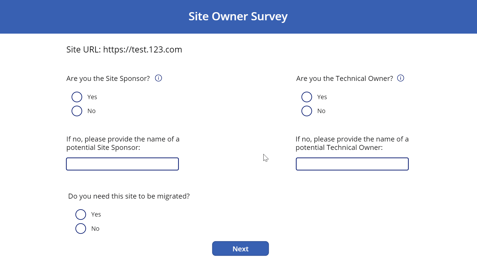 Power App Survey