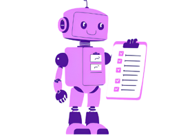 Purple SEO Robot