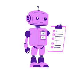 Purple SEO Robot