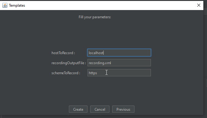 Recording Template In Jmeter