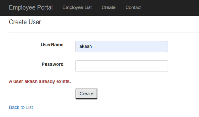 Remote Validation In ASP NET MVC Without Using JQuery