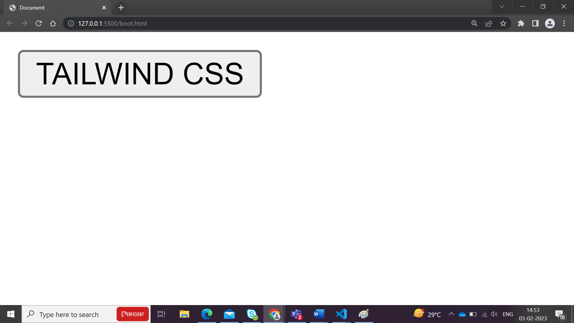 Introduction To Tailwind CSS / Blogs / Perficient