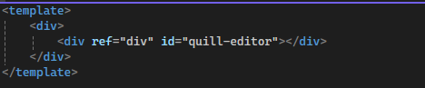 Set Up Quill.js Template