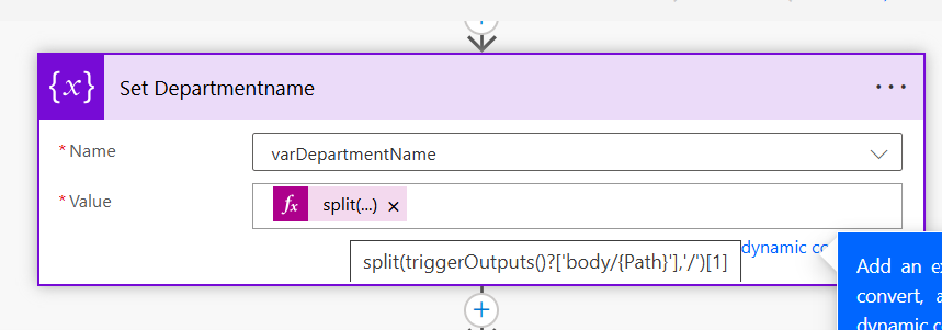 Set Variable With Folder Name
