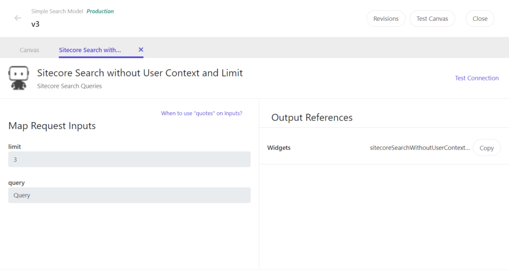 Sitecore Personalize Decision Model Configure Connection