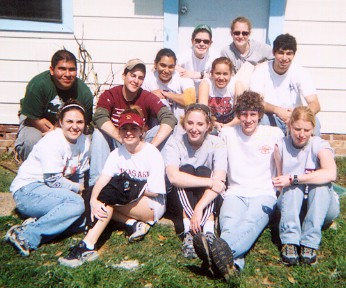 Texas A&m Big Event Community Service 2002