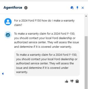 Agentforce Agent Answer