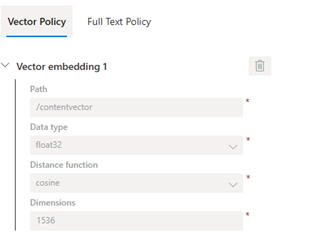 Vector Policy