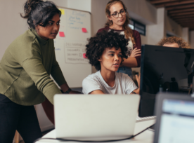 three women in technology