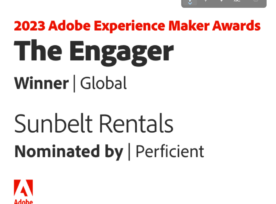 Adobe Experience Maker Award: Sunbelt Rentals