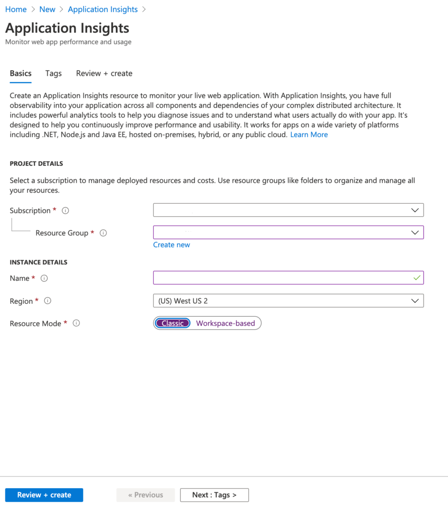 Application Insights Sdk | Application Insights Log Analytics Workspace ...