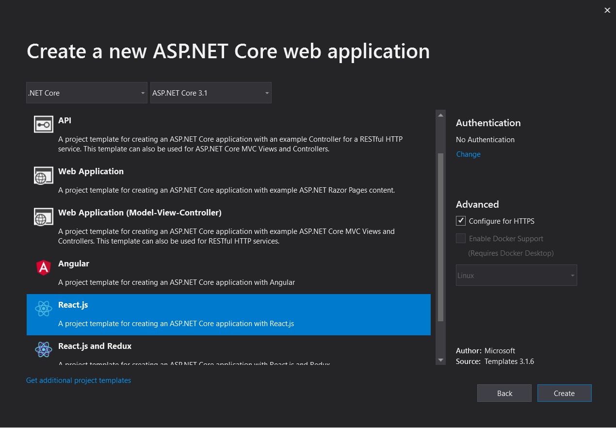 How To Set Up .NET Core Web App With React & TypeScript / Blogs / Perficient