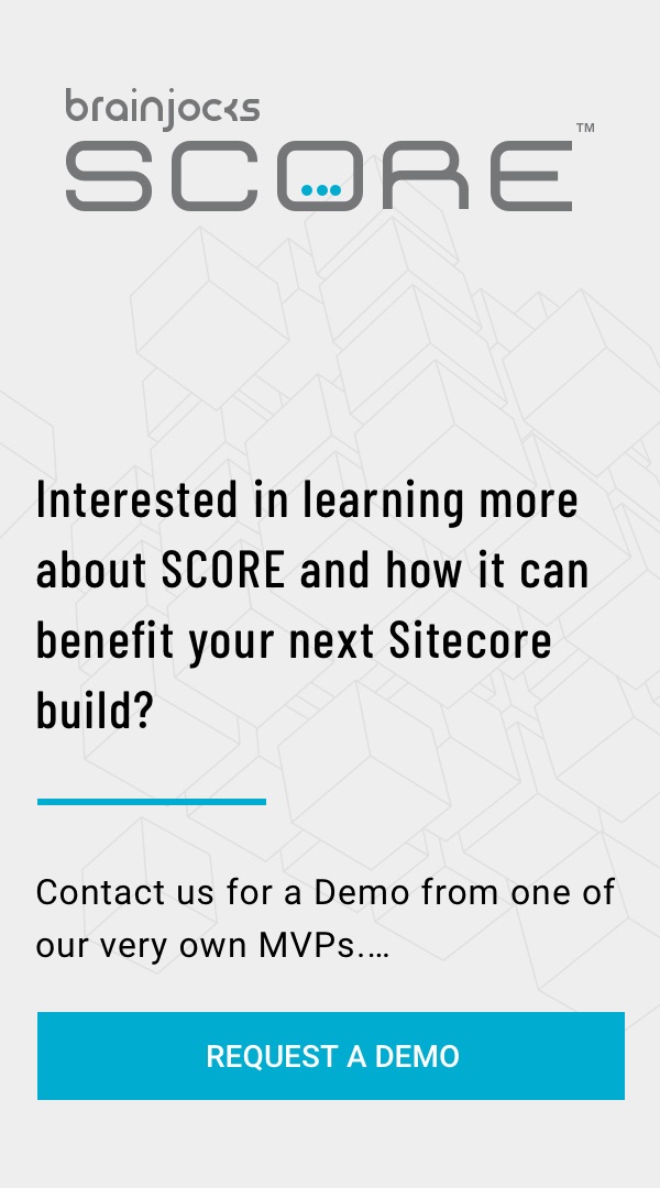 Brainjocks SCORE for Sitecore