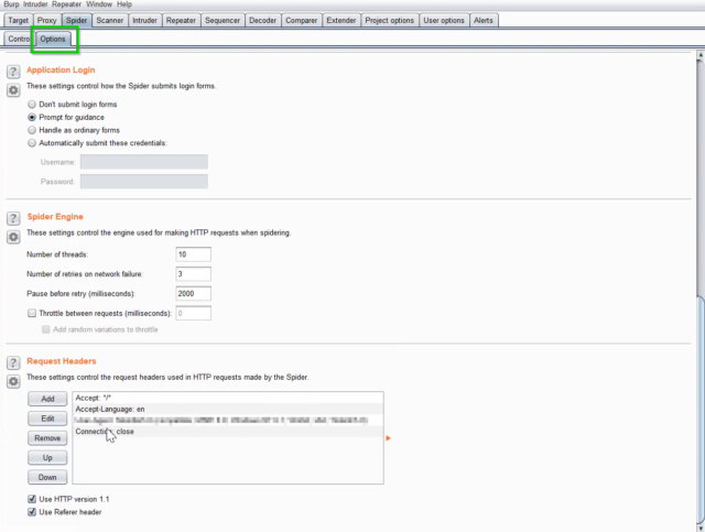 Testing with Burp Suite's Spider / Blogs / Perficient