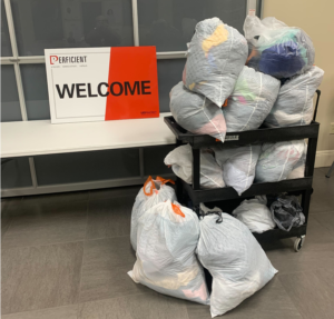 Clothing Drive - Pile