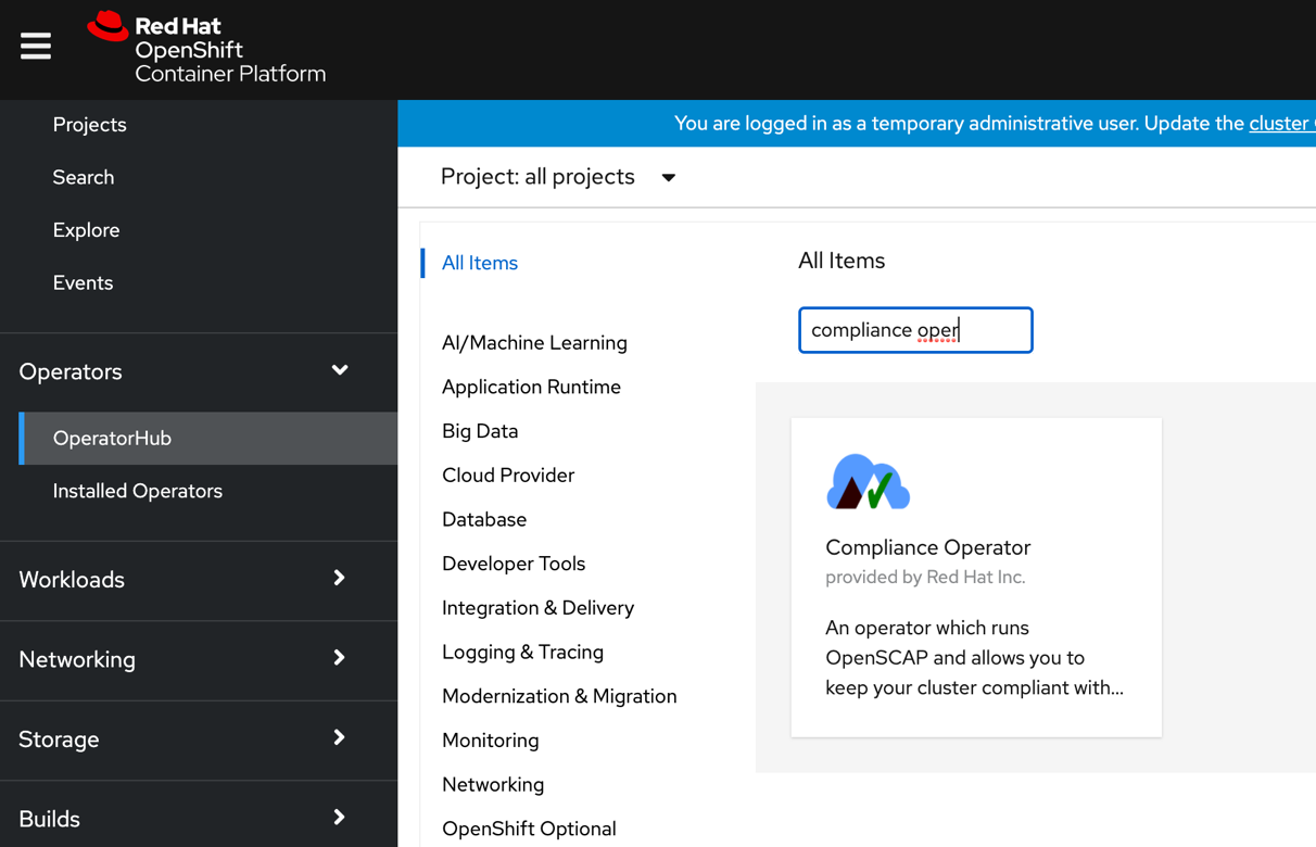 Easing Security Compliance with the OpenShift Compliance Operator: Part 1 image.