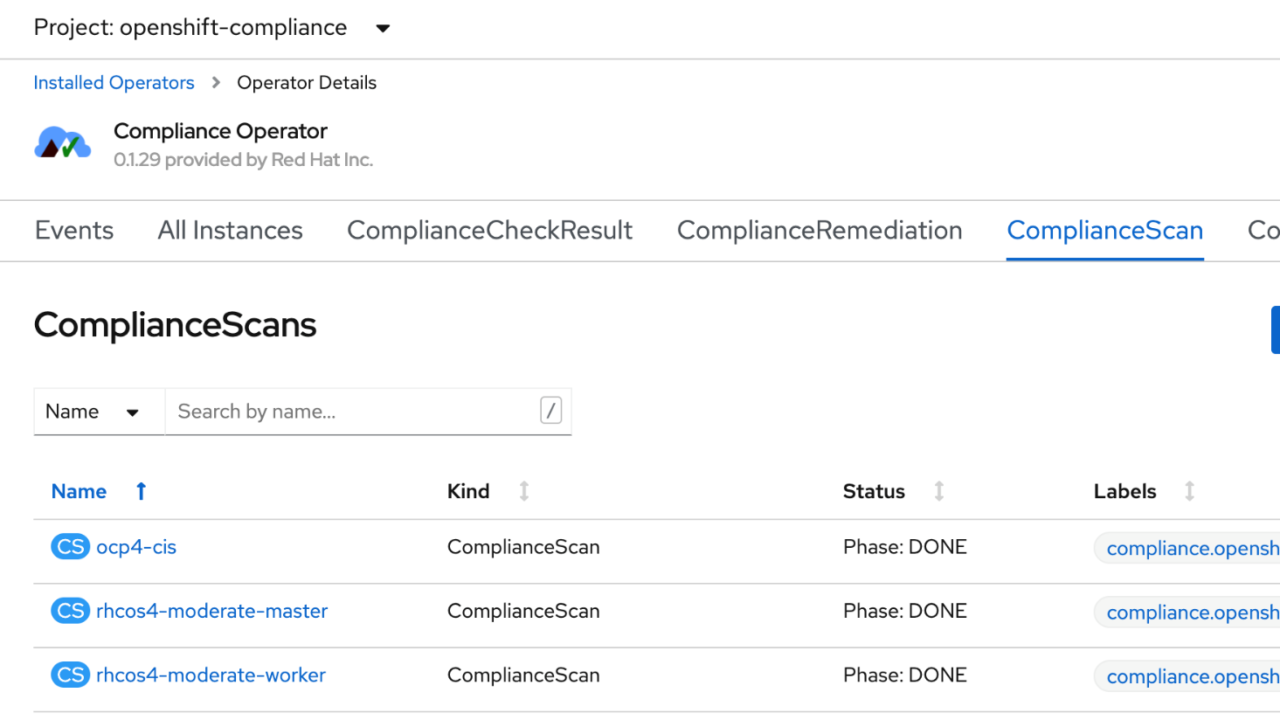 Easing Security Compliance with the OpenShift Compliance Operator: Part 1