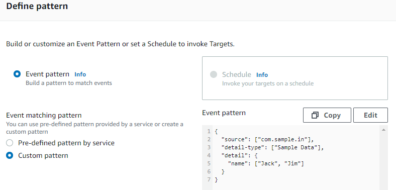 Sending and Receiving an event through EventBridge with Multiple ...